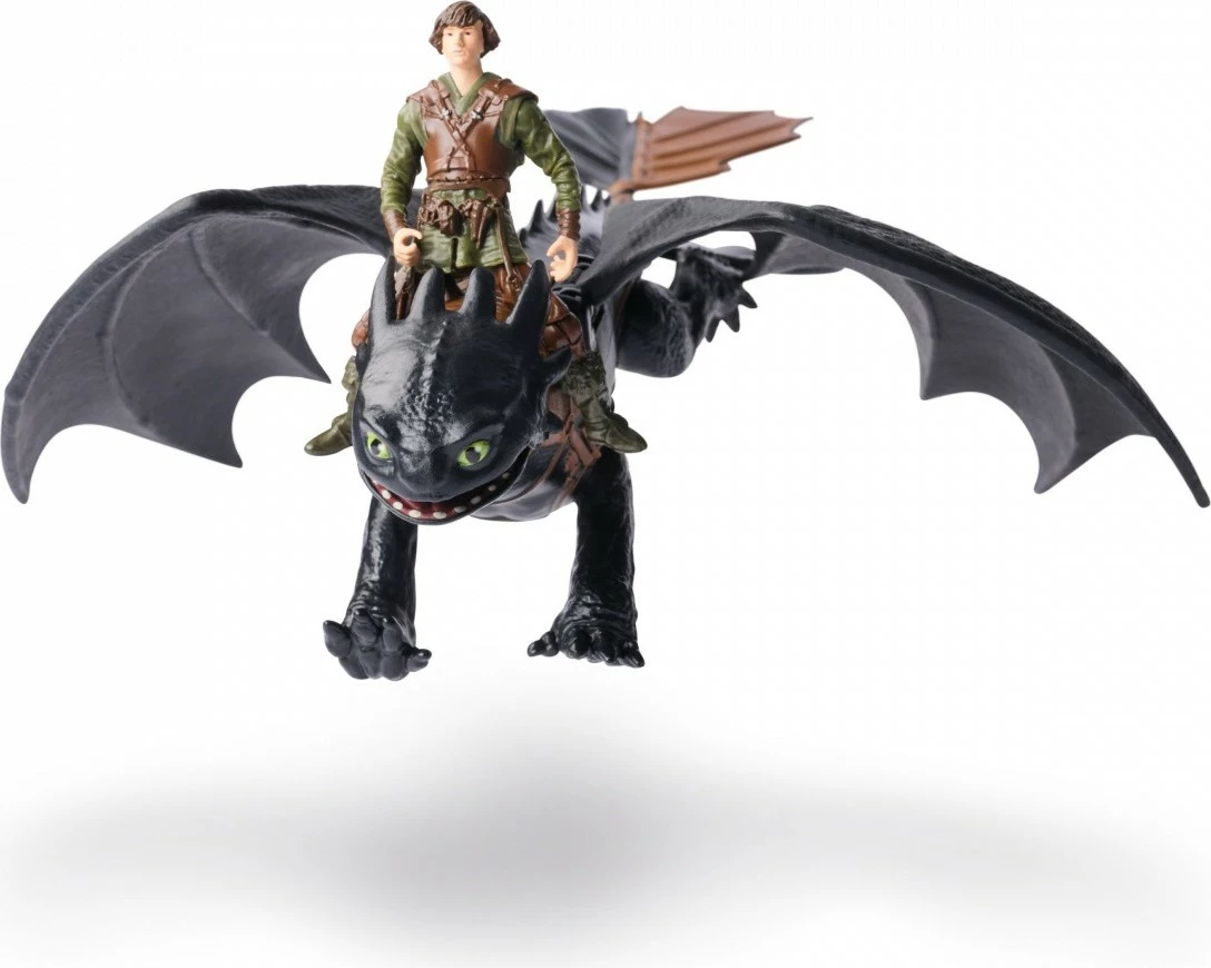 Set figurina Spin Master How to Train Your Dragon, Deadly Nadder + Astrid, plastikë