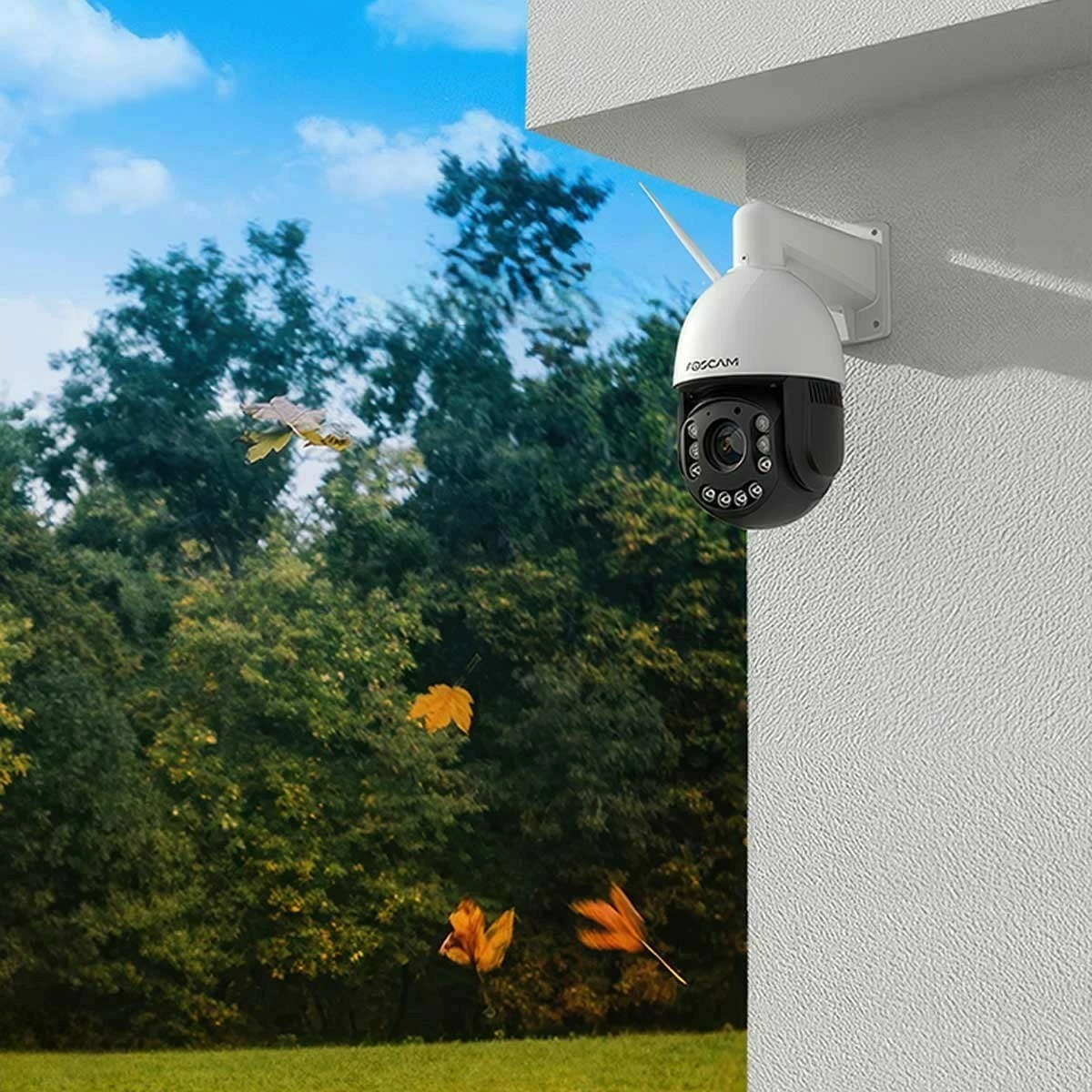 Kamerë sigurie Foscam SD4H, IP, wireless, dome, jashtë, IP66