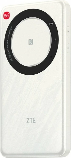 Ruter mobil 5G ZTE U30 Air Wi‑Fi dual-band 2.4/5 GHz 867 Mb/s NFC USB‑C bateri 4500 mAh i bardhë