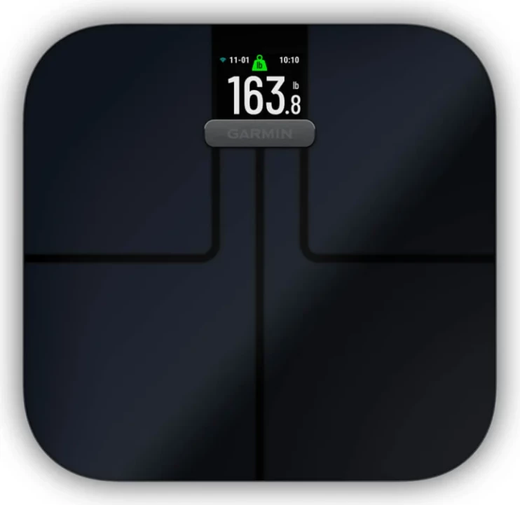 Peshore inteligjente Garmin Index™ S2, e zezë