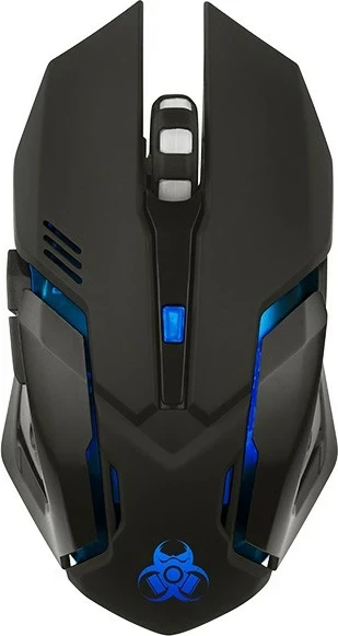 Maus Tracer GameZone ROCKY RF NANO, RGB, i zi