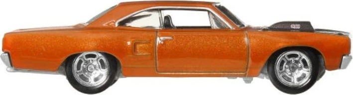 Makinë lodër metalike Hot Wheels Fast & Furious 1970 Plymouth Road Runner 1:64 portokalli