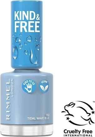 Llak për thonj Rimmel Kind & Free Vegan 152 Tidal Wave Blue 8ml