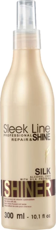 Sprej për flokë për shkëlqim Stapiz Sleek Line Repair Shine Shiner për femra, 300ml
