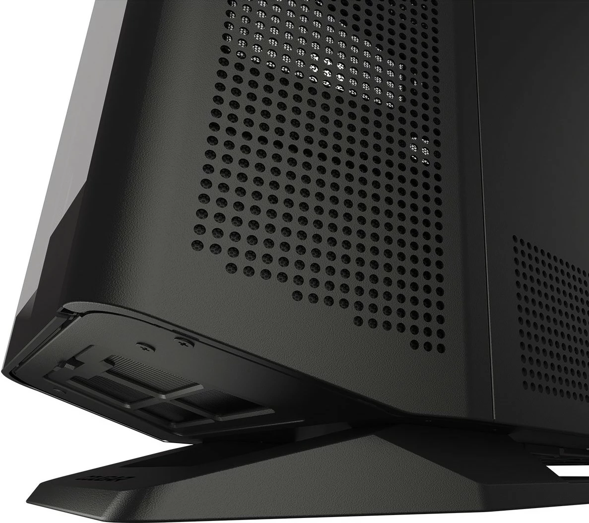 Kasë Cougar FV270 ARGB midi, e zezë