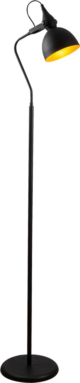 Dritë dyshemeje metalike e zezë FH7342 35x30x183 cm