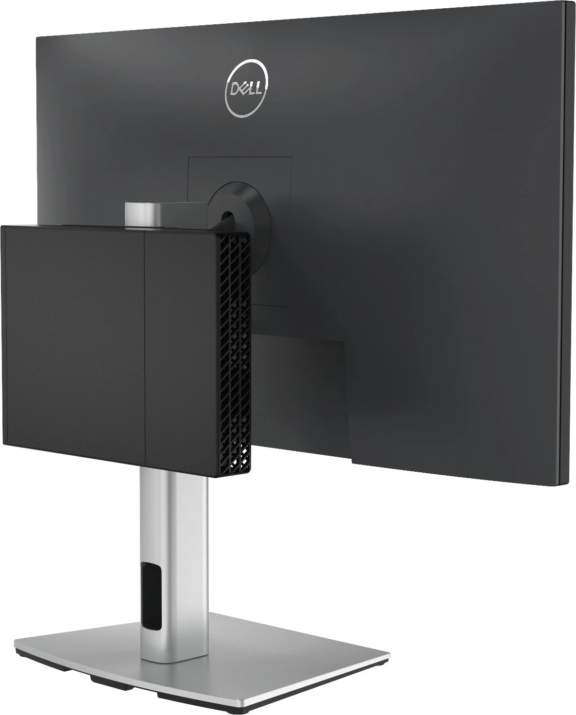 Qëndrim monitori DELL OptiPlex Micro AIO Stand MFS22, 19-27 inç, rregullim lartësie, argjendtë/zi