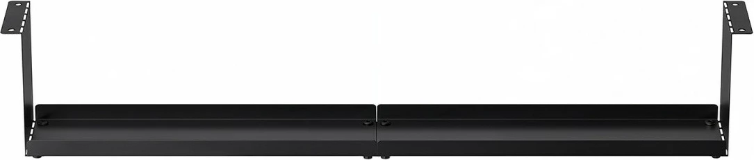 Organizues kabllosh Maclean MC-107 B, kompakt, nën tavolinë, i zi