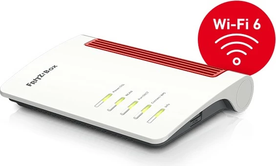 Router tavoline AVM FRITZ!Box 7510, Wi-Fi 6, Single-band, Ethernet LAN, ADSL, Bardhë