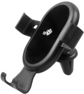 Mbështjellës telefoni për veturë TB AJTBXWCAR2W1XXB, i zi, 2-në-1 për xham ose grilë