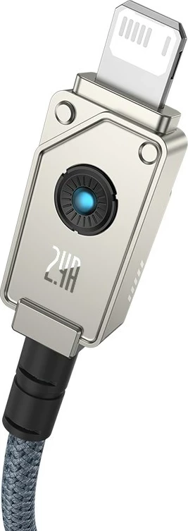 Kabllo USB Baseus Unbreakable, 2 m, 5V-2.4A, Bardhë