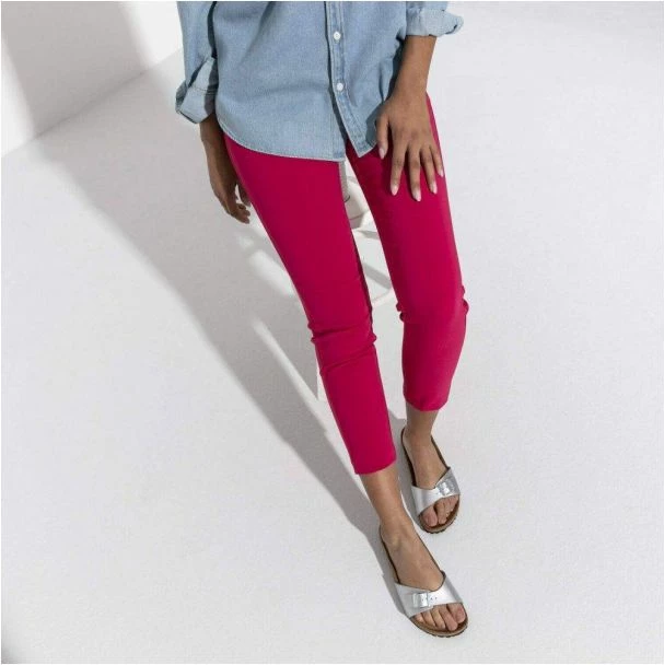 Papuqe femra Birkenstock, të bardha