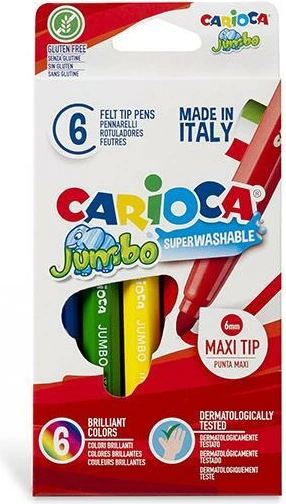 Markerë Jumbo Carioca 6 Ngjyra