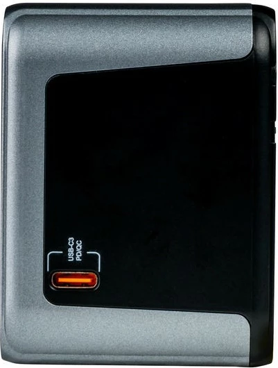 Adapter udhëtimi Verbatim UTA-03, 30W PD, 3x USB-C, 2x USB-A, i zi/gri