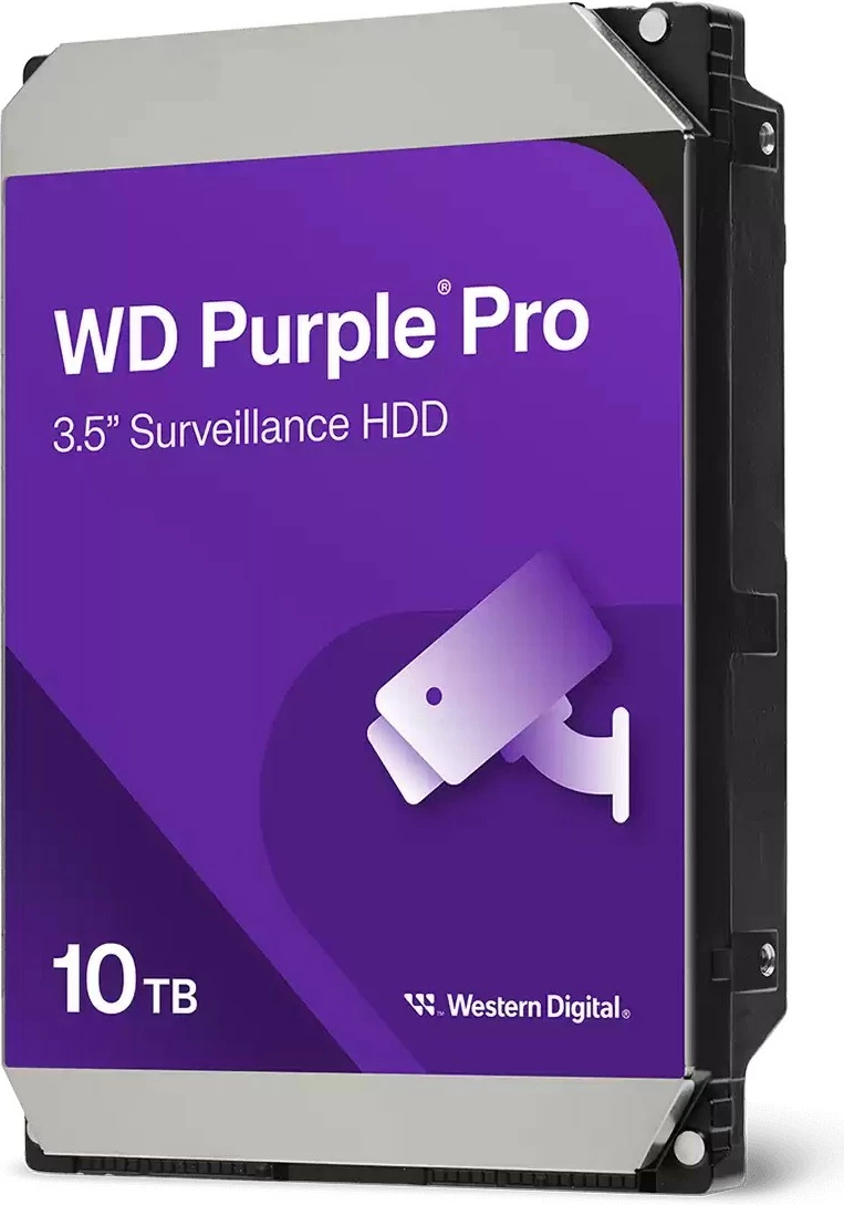 Hard disk Western Digital Purple Pro WD102PURP, 10 TB, 7200 RPM, 512 MB, 3.5", Serial ATA III