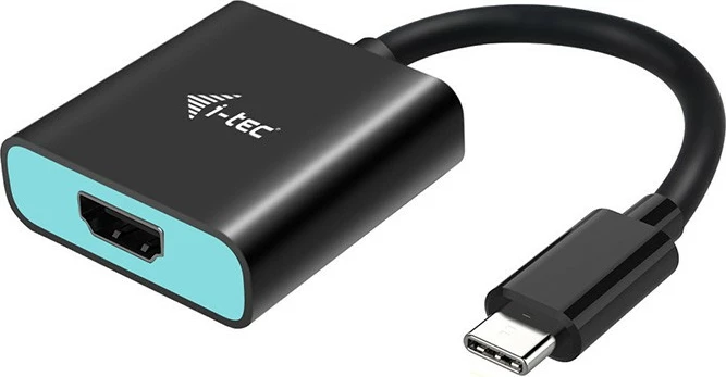 Adapter video i-tec C31HDMI60HZP, USB-C në HDMI, 4K 60Hz, i zi