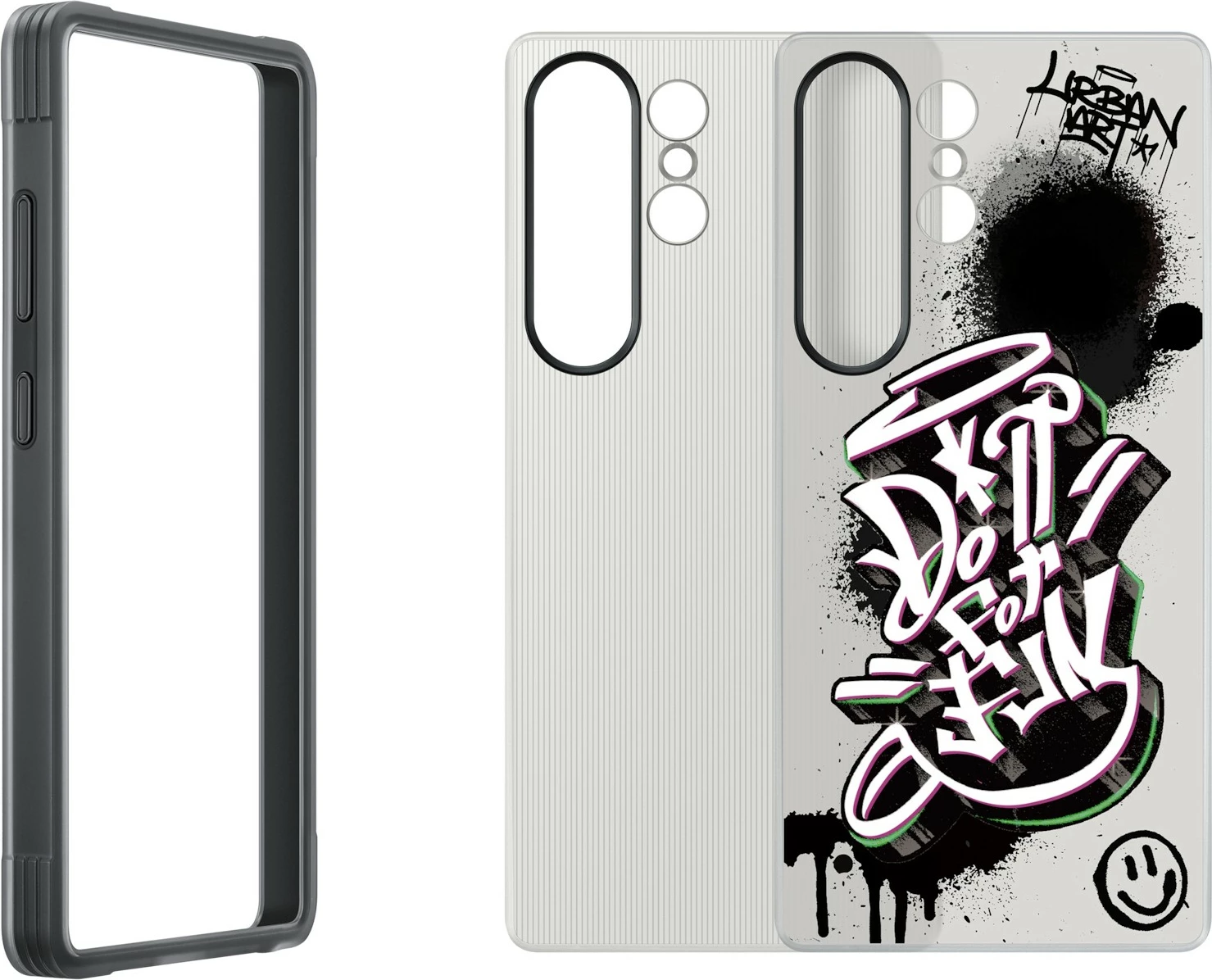 Mbështjellës Samsung EF-JS938, Galaxy S25 Ultra, 17.5 cm (6.9"), Ngjyrë e zezë, Shumëngjyrësh