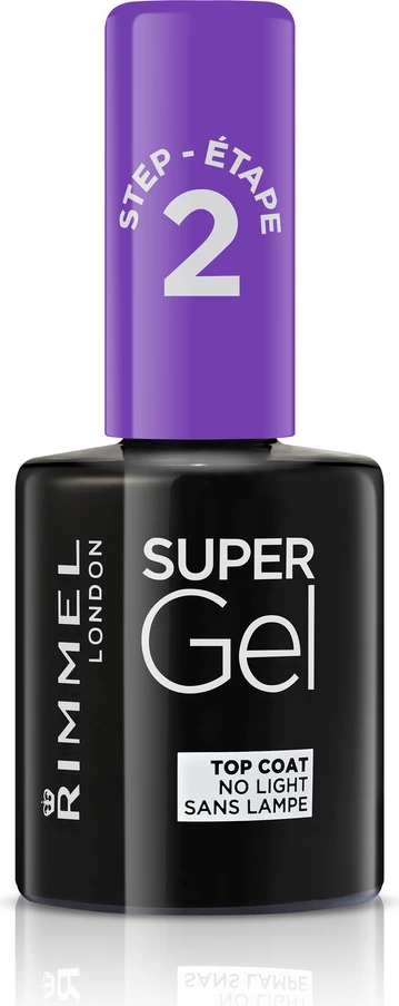 Llak për thonj Rimmel Super Gel Top Coat për femra 12ml