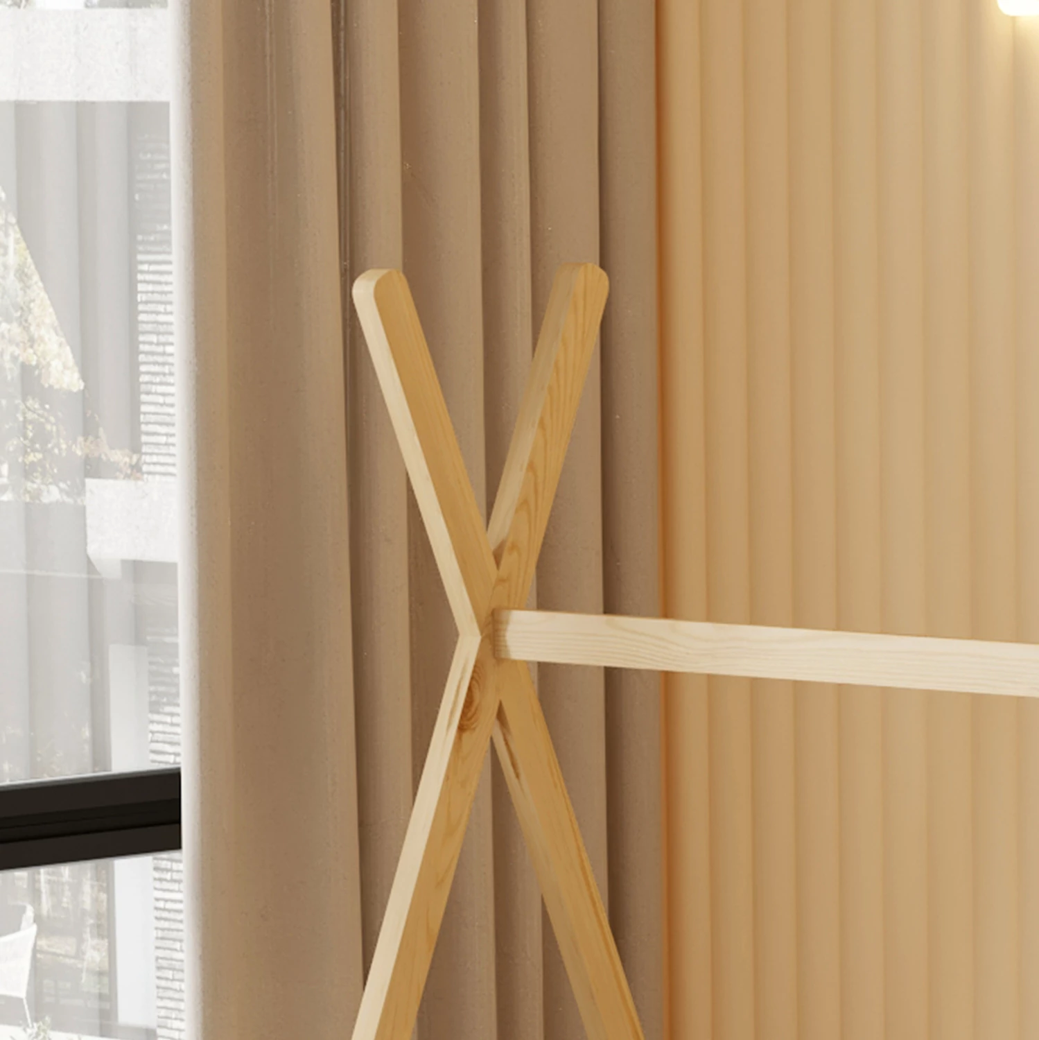 Krevat për fëmijë MUNK FH681.01 t.MONTESSORI dru pishe i fortë në ngjyrë natyrale për dyshek 190x90cm