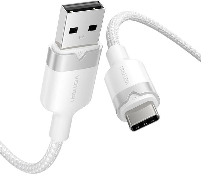 Kabllo USB 2.0 në USB-C Vention CTNWF, 1m, e bardhë