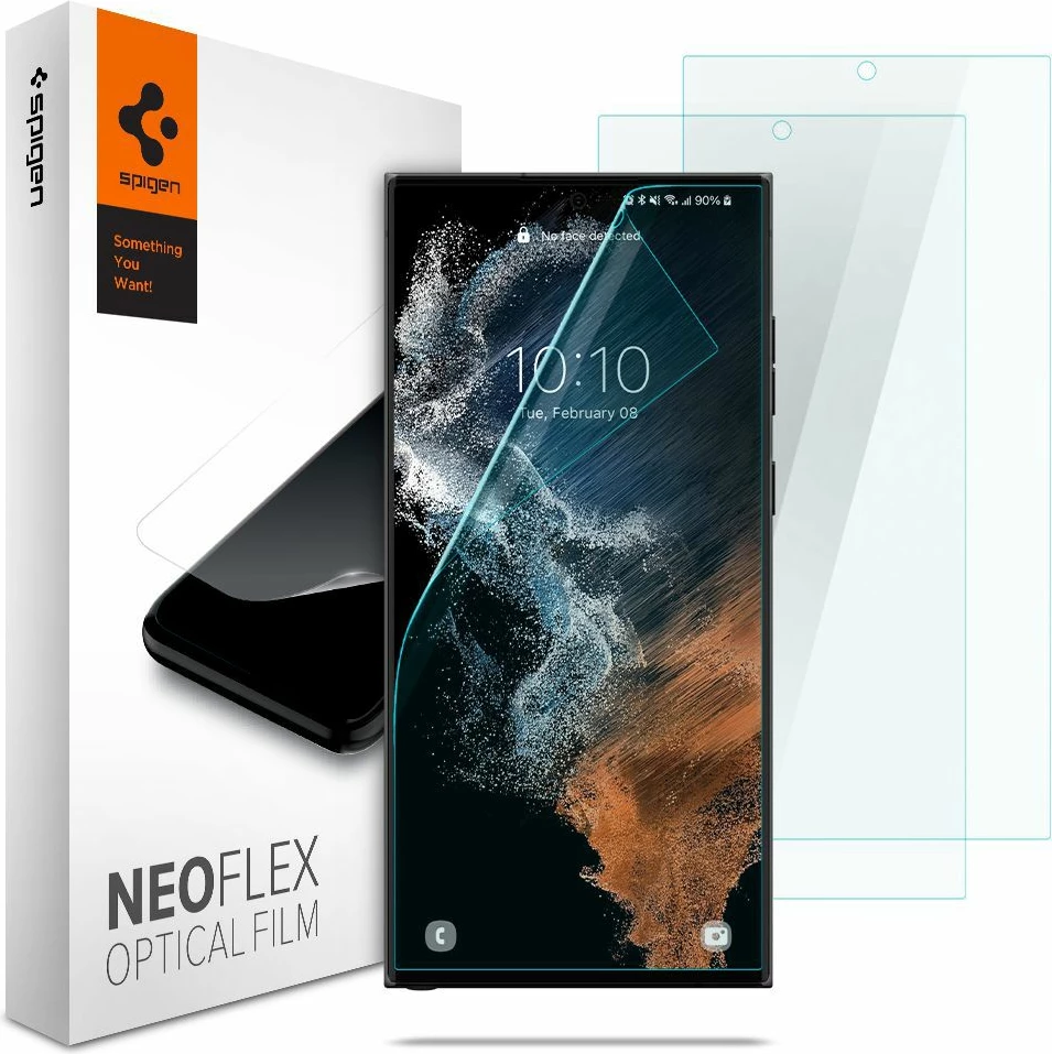 Foli mbrojtëse Spigen Neo Flex për Samsung Galaxy S22 Ultra, 2 copë