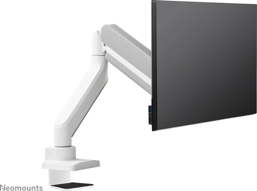 Krah monitori Neomounts DS70-450WH1, gas spring, Topfix, 17-42 inç, 15 kg, i bardhë
