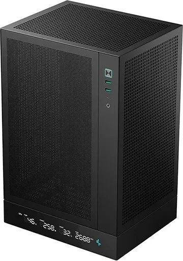 Kasë DEEPCOOL R-CH170-BKNPI0D-G-1, Tower, E zezë