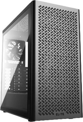 Kasë Cooler Master Elite 502 Lite, Midi Tower, E zezë