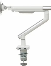 Mbajtëse tavoline për monitor ART RAMM L-19GD, 17-32 inç, 2xUSB 3.0, Alumini, Bardhë