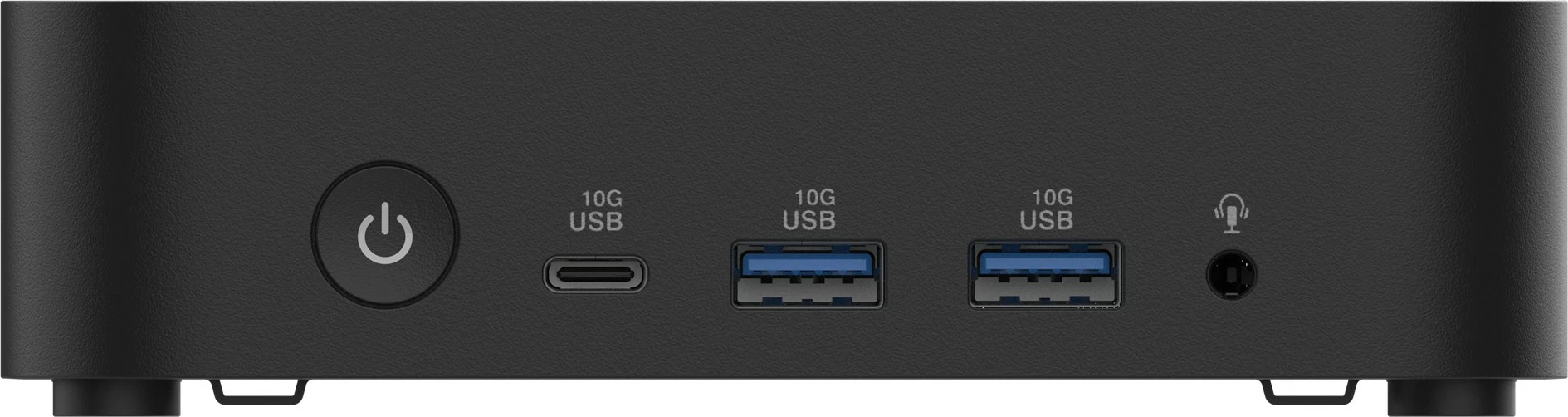 Kasë mini ASUS NUC Gen14 Essential Mill Canyon N97, Intel N97, 16GB RAM max, 2TB SSD max, e zezë
