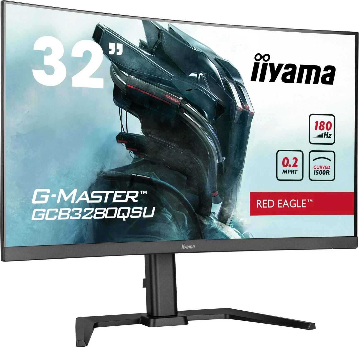 Monitor iiyama G-Master GCB3280QSU-B2, 31 inç, 2560 x 1440, i zi