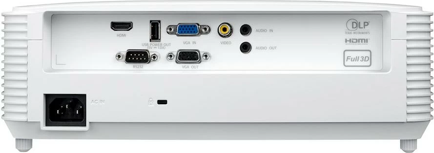 Projektor Optoma H117ST, DLP, 1280x800, 3800 lumen, 3D, i bardhë