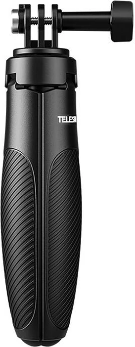 Mini tripod/selfie stick Telesin S1-MNP-01 për kamera sportive, i zi