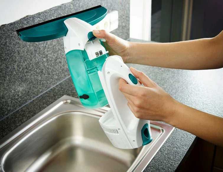 Pastrues elektrik për dritare Leifheit 51003, Bardhë/Blu