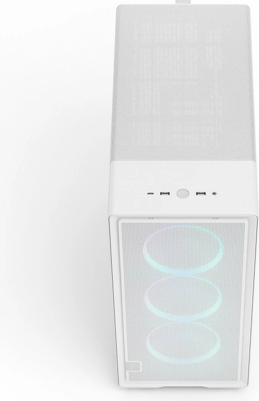 Kasë Fractal Design Epoch White TG RGB Clear Tint, Midi Tower, ATX, e bardhë