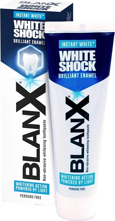 Pasta dhëmbësh BlanX White Shock Brilliant Enamel Whitening 75ml