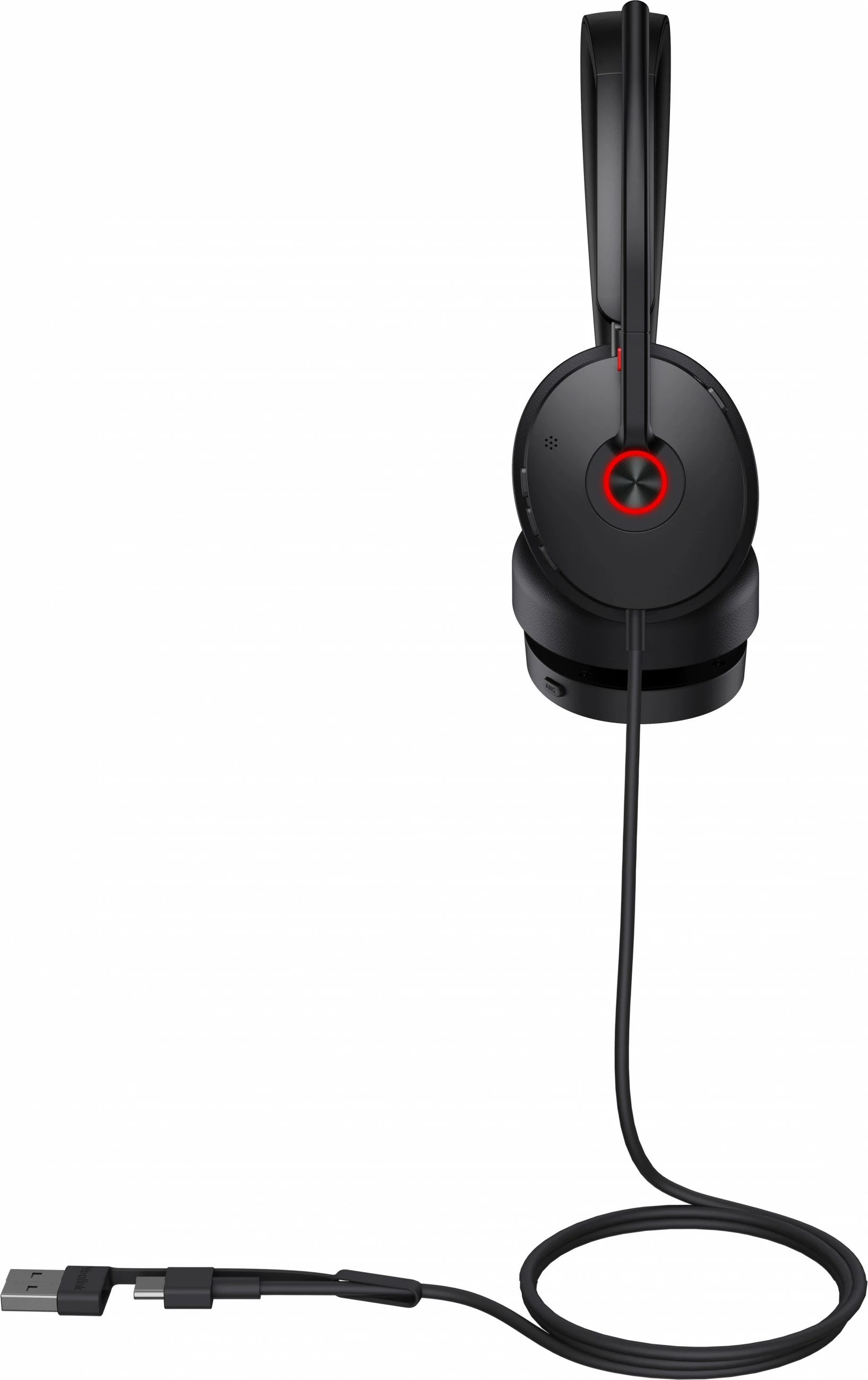 Kufje Yealink UH48 Dual Teams, USB-C/A, noise canceling, e zezë