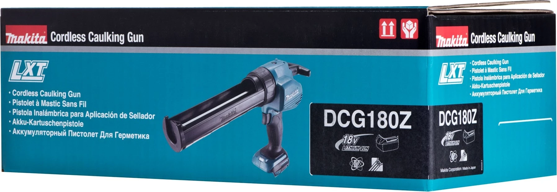Shkop Makita DCG180Z për ngjitës dhe silikon 18V