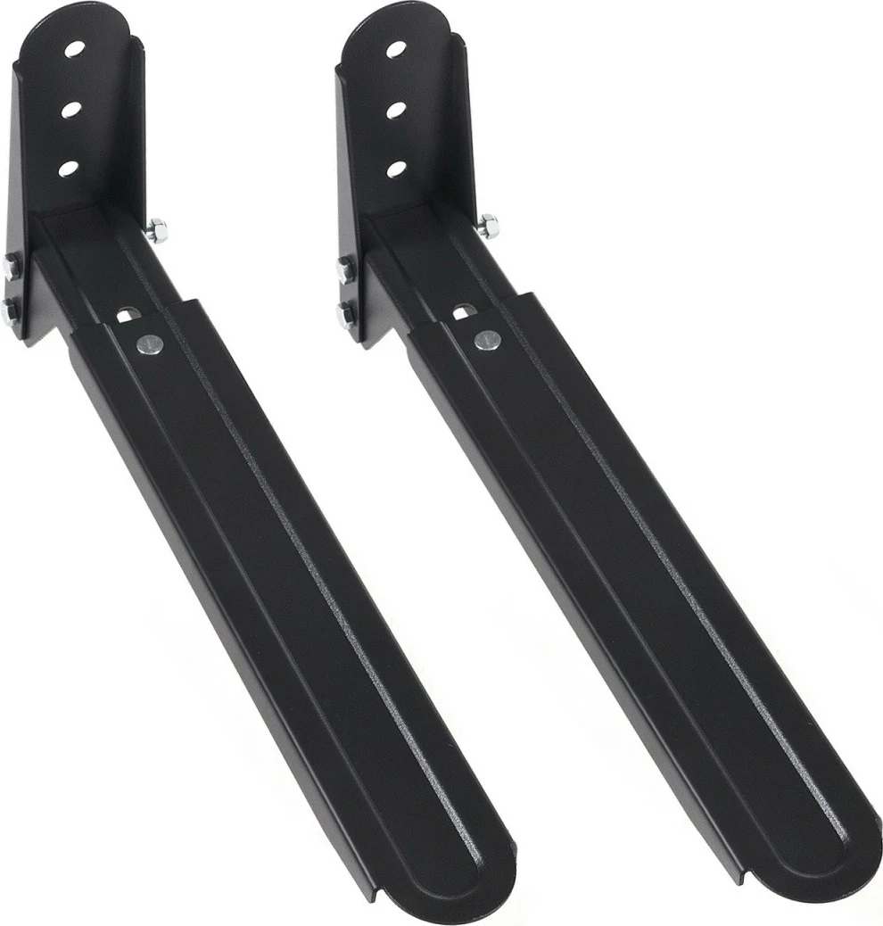 Mbajtëse muri për mikrovalë Maclean MC-776B, metal, e zezë