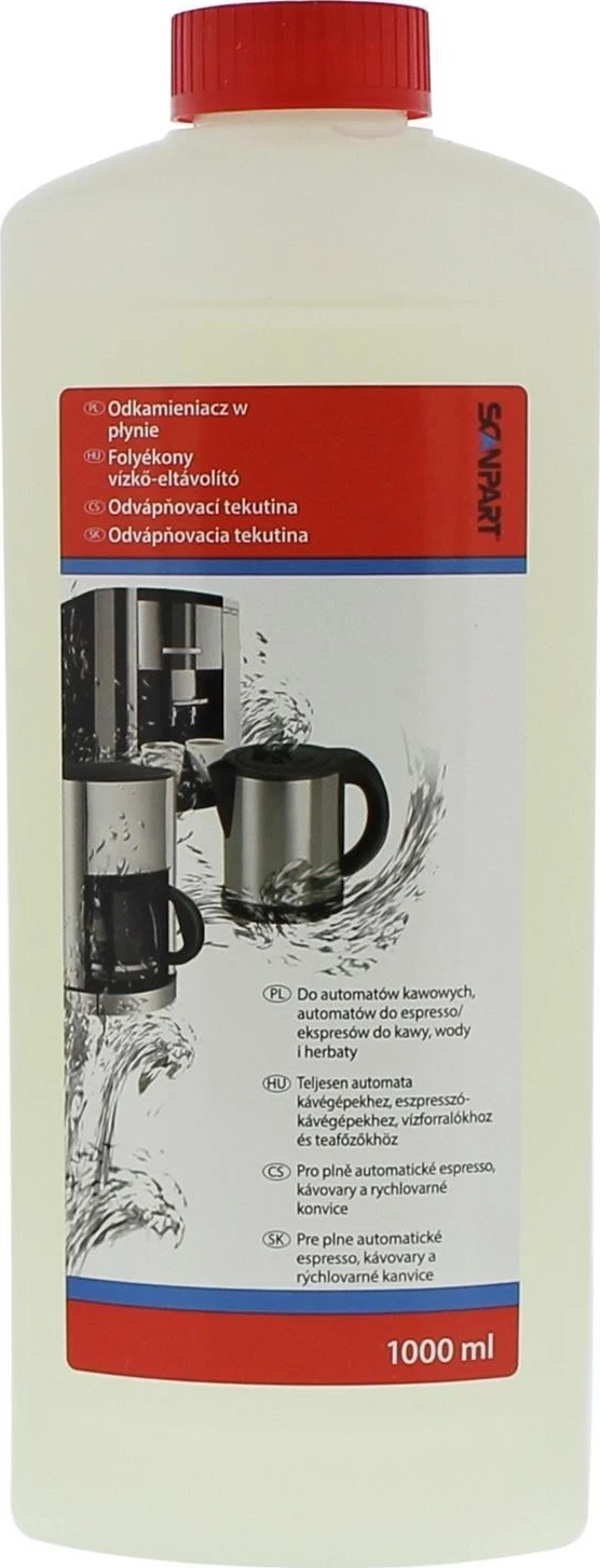 Pastrues për Ekspres Kafeje dhe Çajnike Scanpart, 1L, transparent