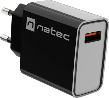 Karikues muri Natec Ribera NUC-2058, 1x USB-A, 18W, Zi