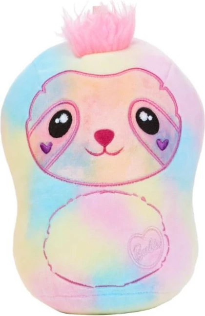 Lodër pelushi Barbie Mattel Tie-Dye Reveal Sloth, 17.5 cm, multicolour