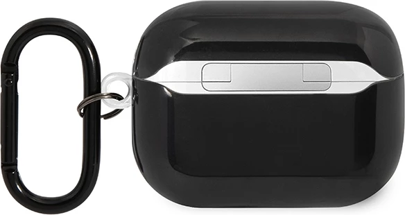 Mbështjellës BMW Multiple Colored Lines për AirPods Pro, me karabinë, i zi