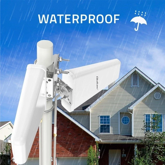 Antena Qoltec 57043 4G LTE DUAL, Bakër