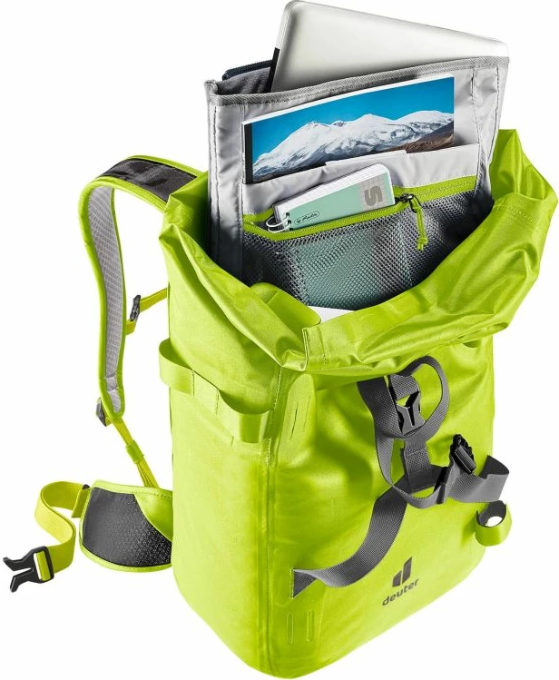 Çantë shpine Deuter, unisex, e gjelbër