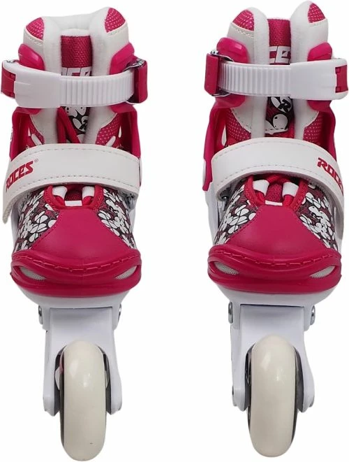 Rollera për fëmijë Roces, të bardha dhe rozë