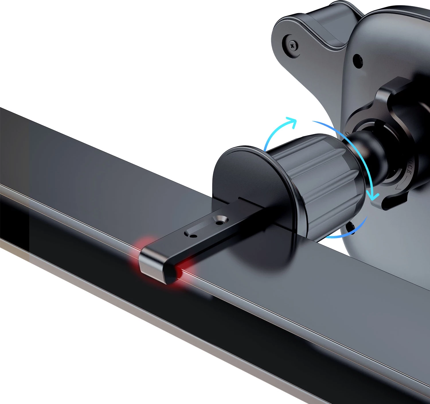 Mbështjellës telefoni për veturë Dudao F5Pro, për grilë ajrimi, i zi