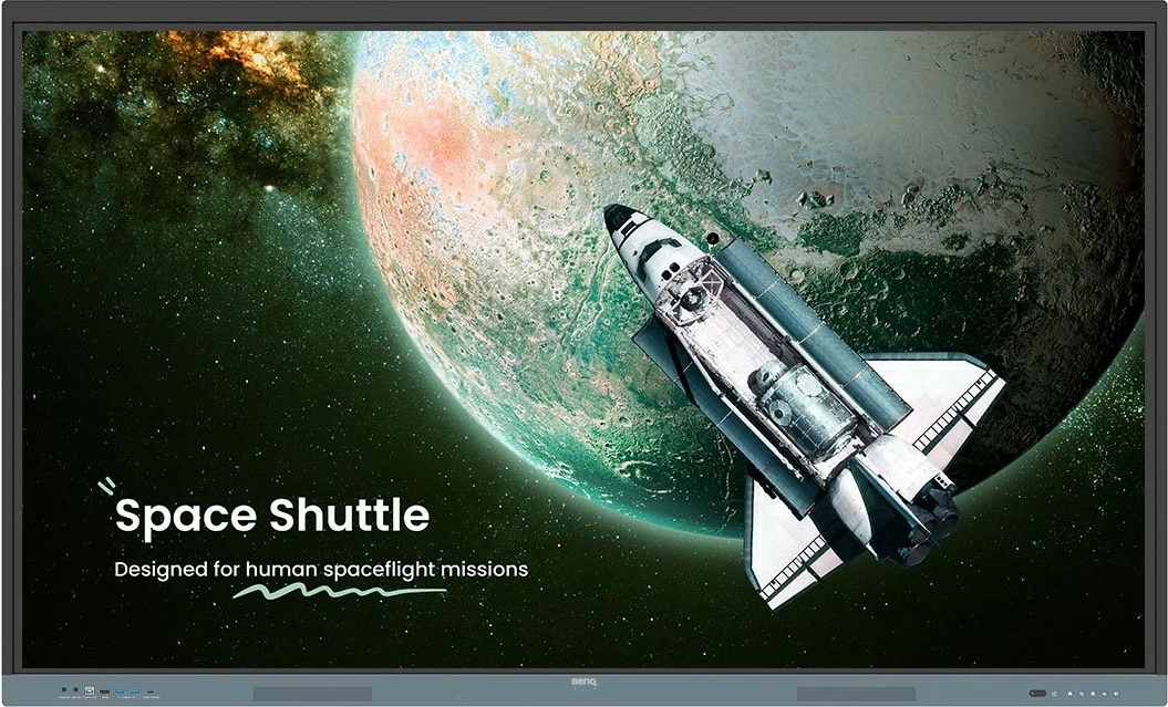 Ekran interaktiv BenQ RE7504 75 inç, 4K UHD, Android, i zi