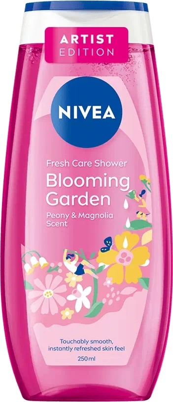 Shower gel për femra Nivea Blooming Garden Refreshing, 250ml