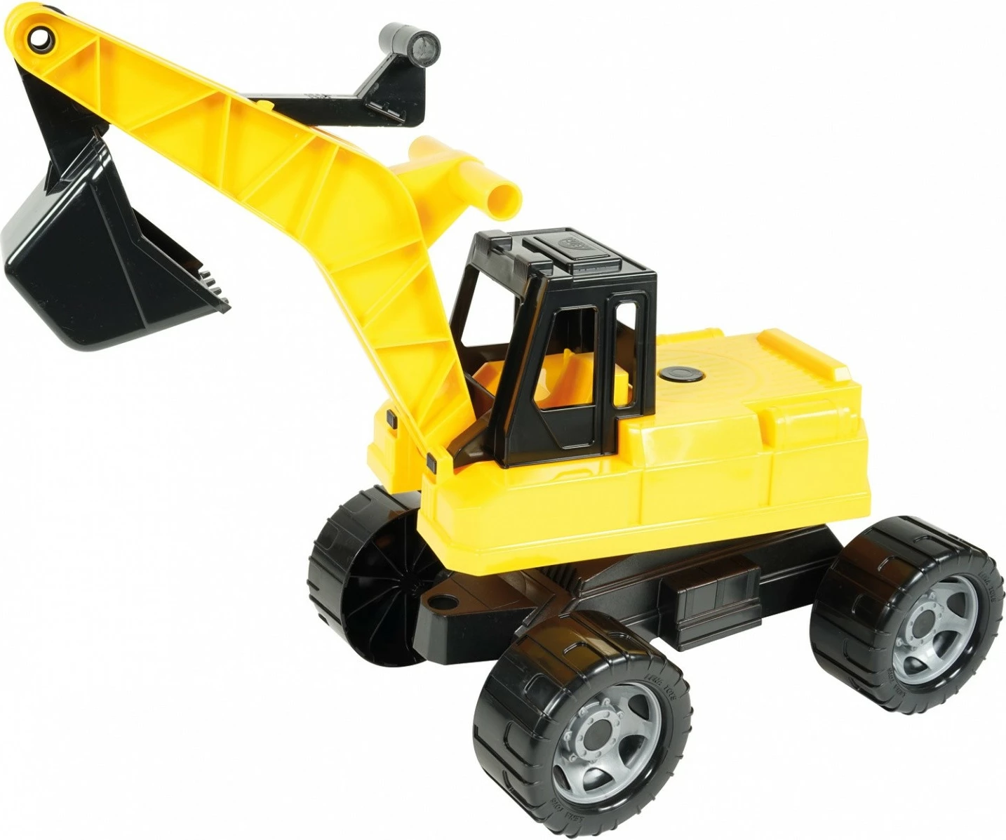 Ekskavator lodër Lena 70 cm, plastikë, verdhë/zi